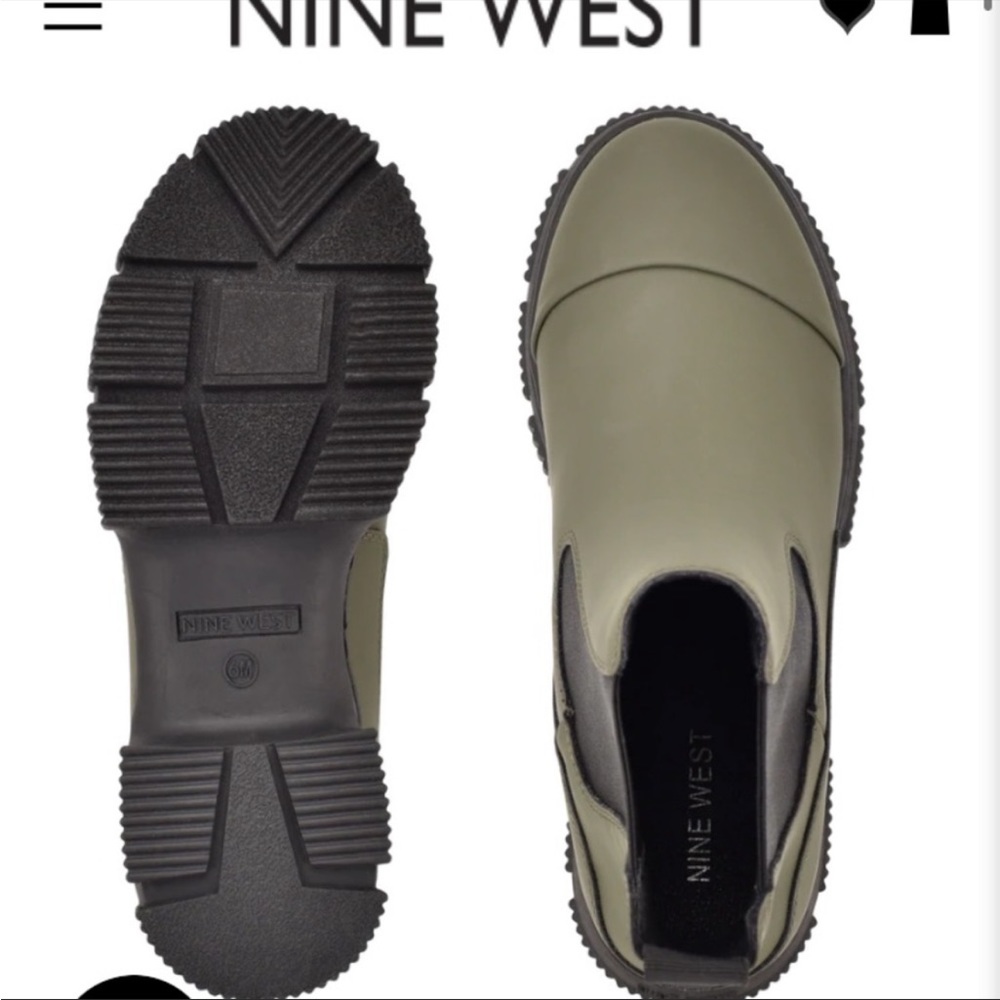 NEVER WORN - Nine West size 8 lug boots